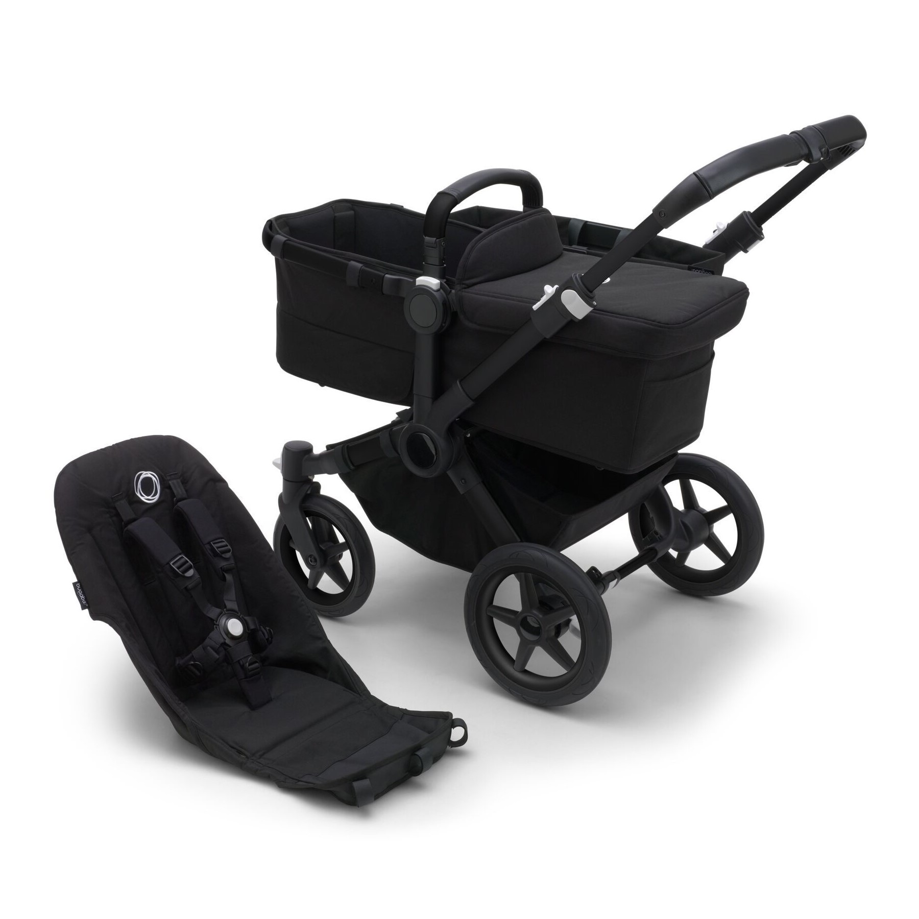 100218-BUGABOO DONKEY 5 CHASIS NEGRO - NEGRO(1-0)-0