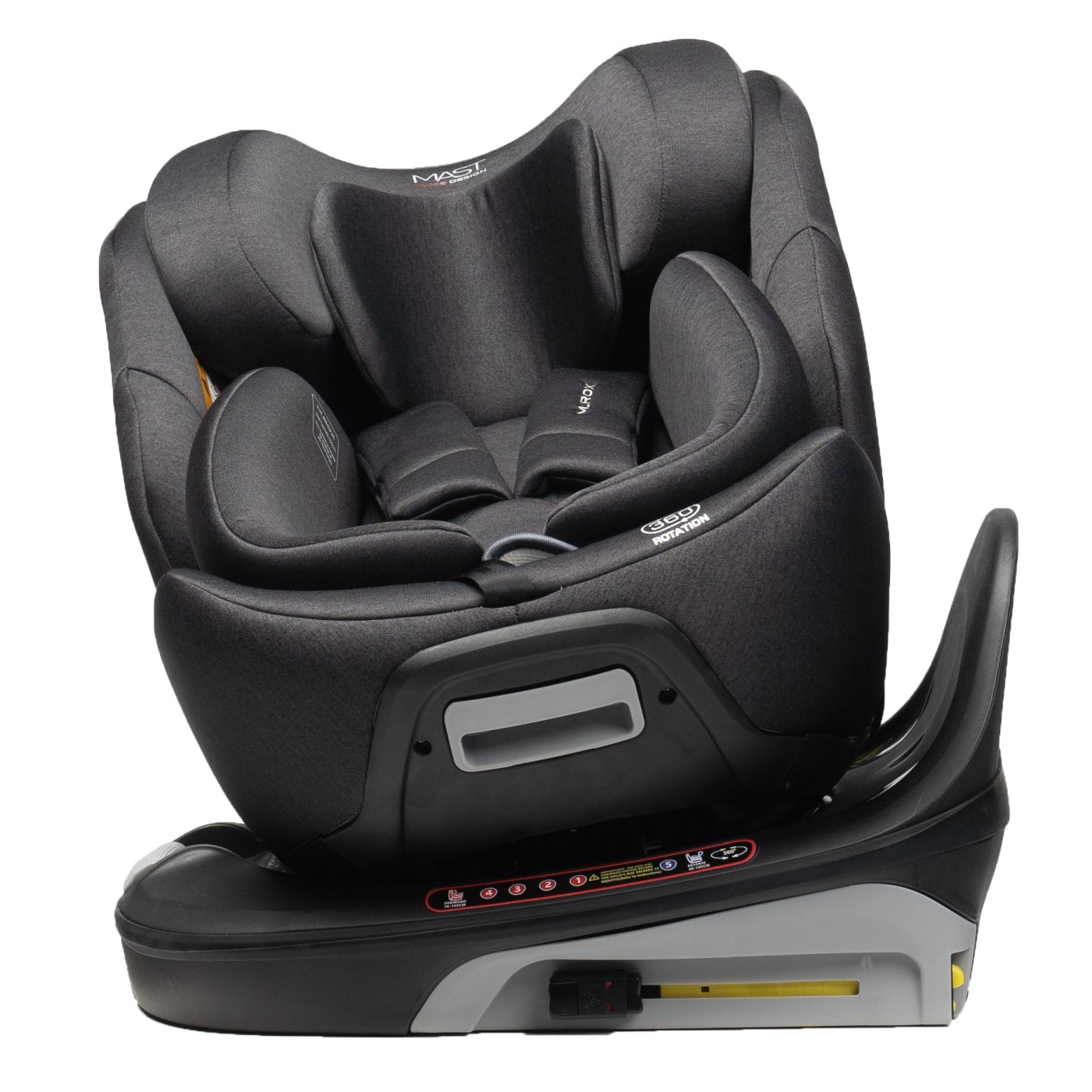 100418-SILLA COCHE MAST M-ROX ISIZE GR. 0+1-2-3 DARK GREY(8-1)-2