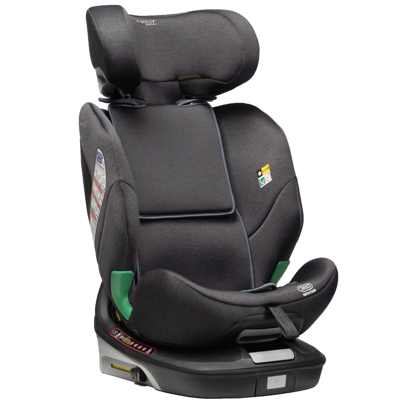 100418-SILLA COCHE MAST M-ROX ISIZE GR. 0+1-2-3 DARK GREY(2-2)-4