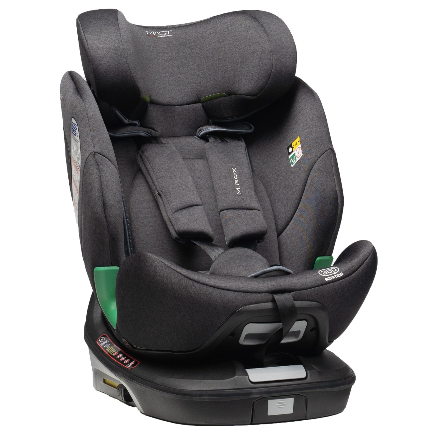 100418-SILLA COCHE MAST M-ROX ISIZE GR. 0+1-2-3 DARK GREY(2-2)-0