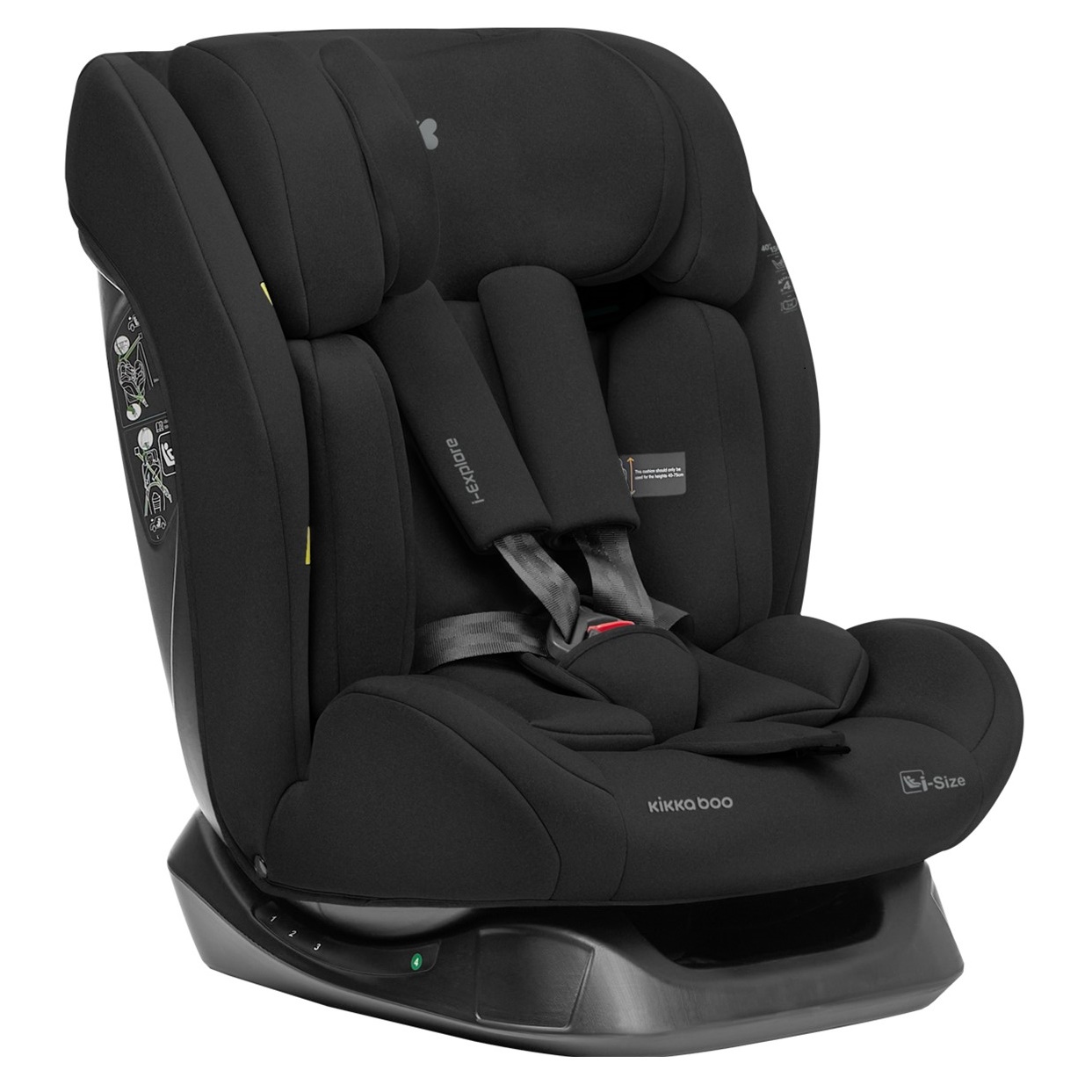 102720-SILLA COCHE I-EXPLORE GR-0-1-2-3 NEGRO C/CINTURONES(2-0)-0