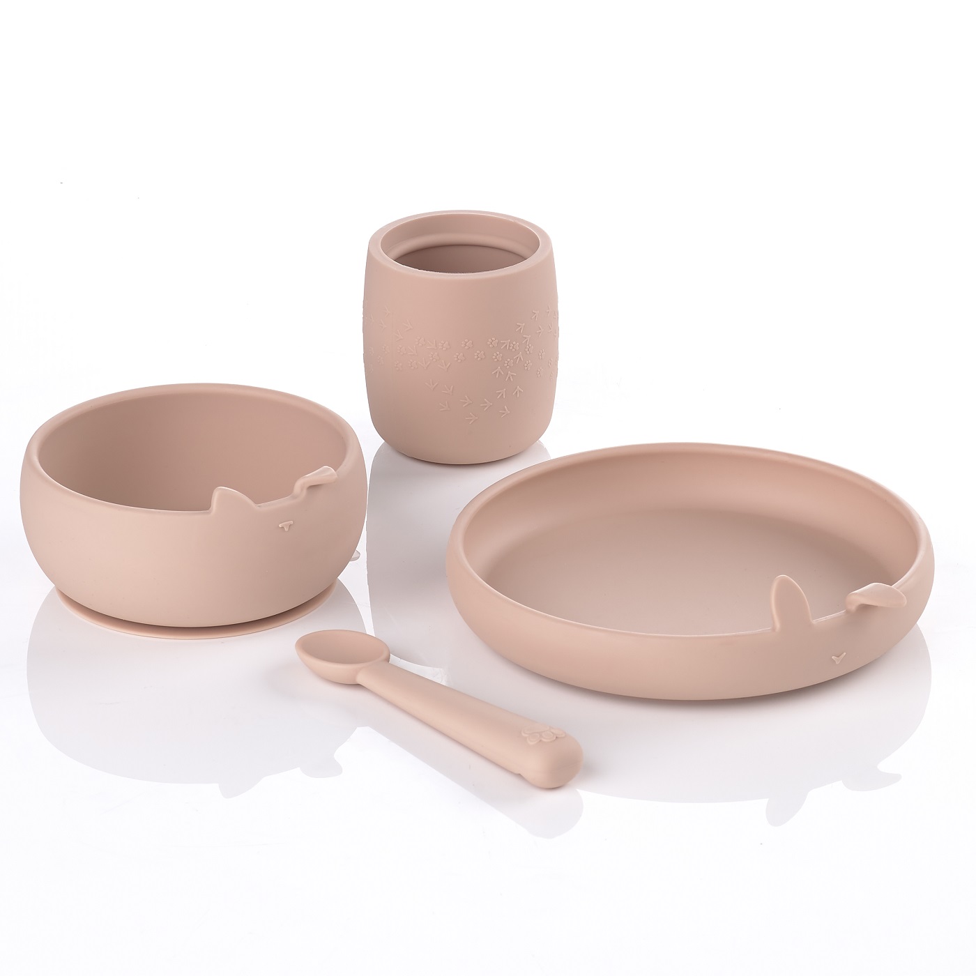 102941-VAJILLA SILICONA DINNER SET ROSA JANE(11-0)-0