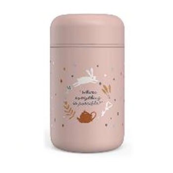 103455-TERMO PAPILLERO 400 ML SUAVINEX WONDERLAD ROSA(3-0)-0