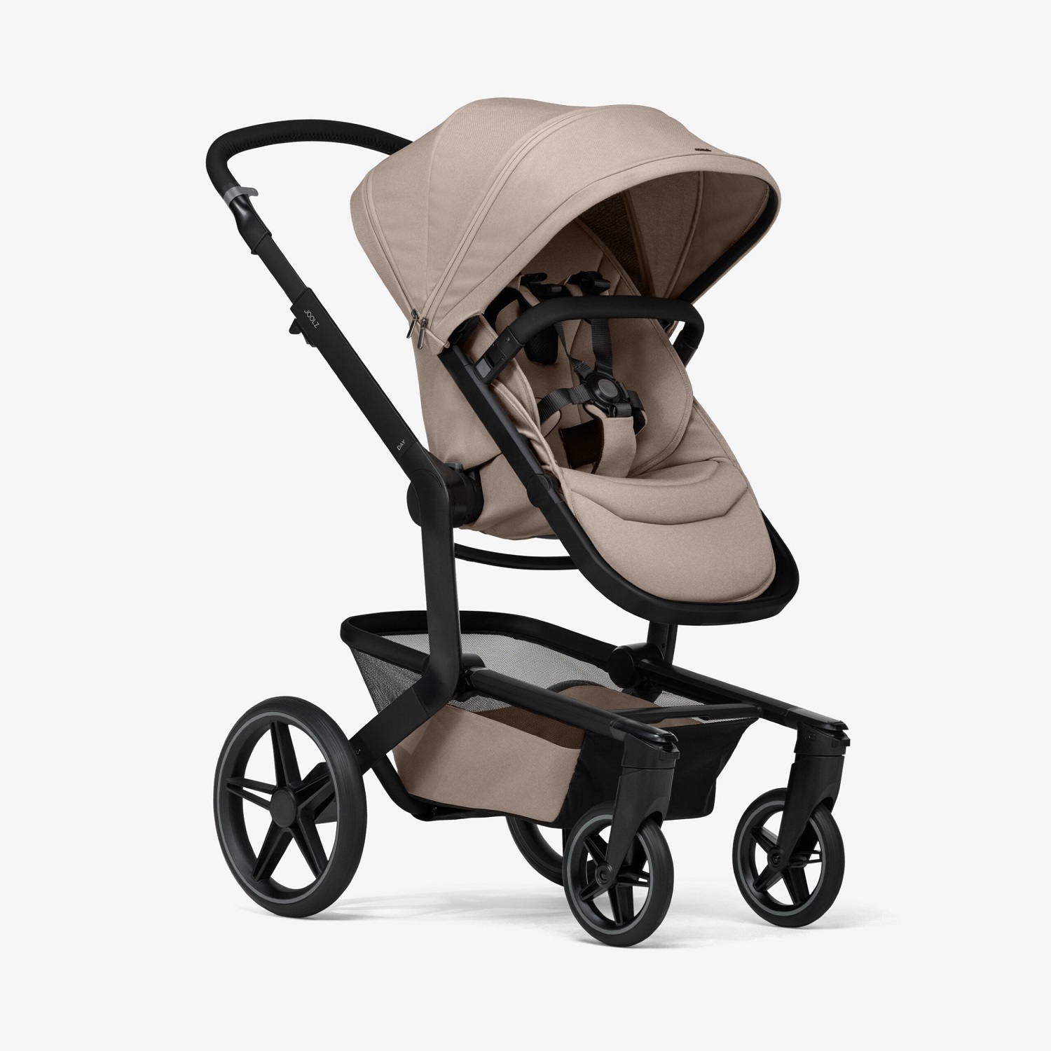 104014-COCHE DUO JOOLZ DAY 5 TAUPE - ED. CHASIS NEGRO(2-1)-1