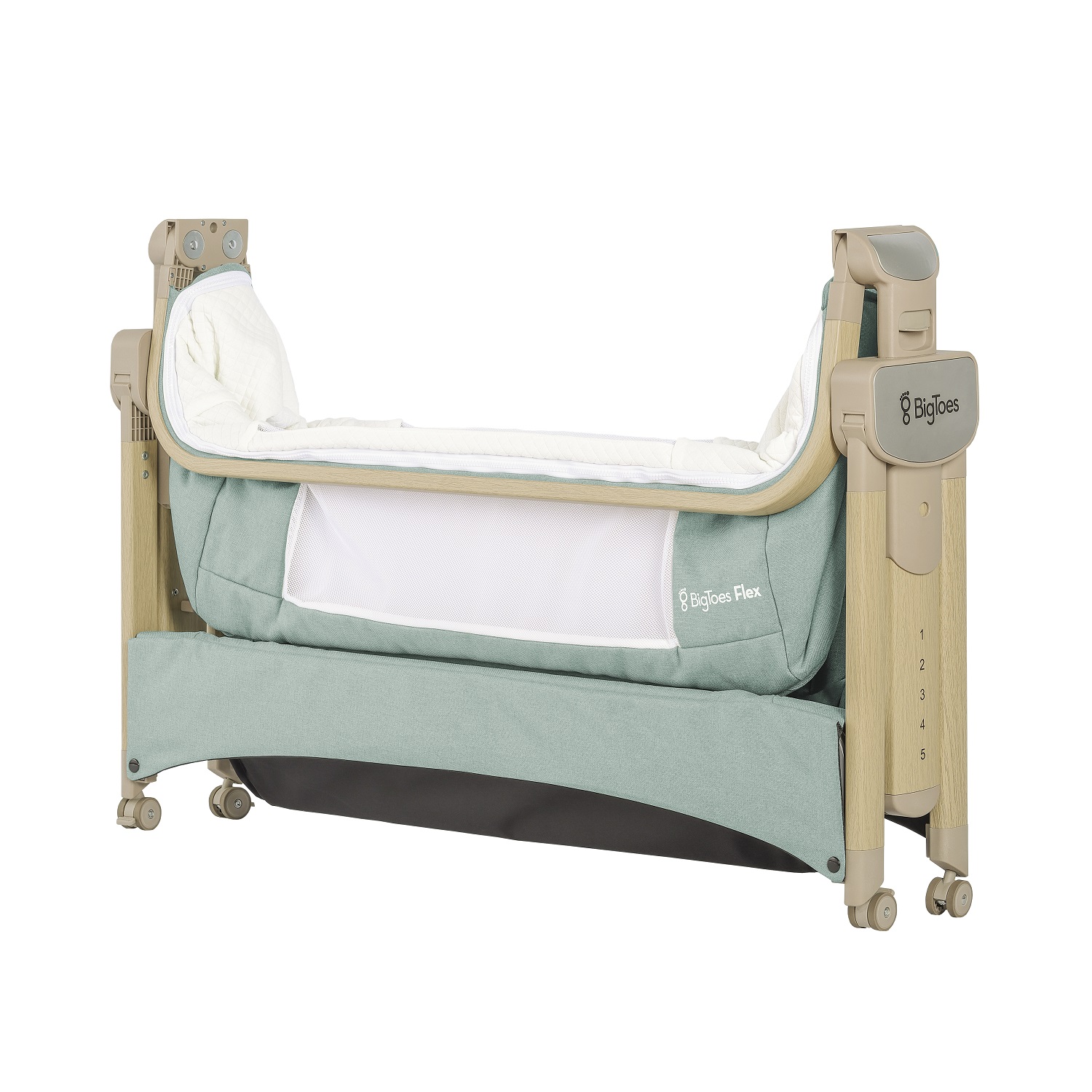 104374-MINICUNA COLECHO PLEGABLE BIGTOES FLEX GREEN + COLCHA(2-1)-2