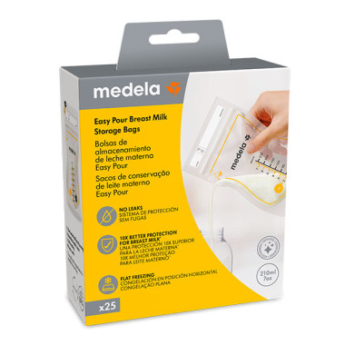 104424-25 UD. BOLSAS ALMACENAMIENTO LECHE EASY POUR MEDELA(7-0)-0