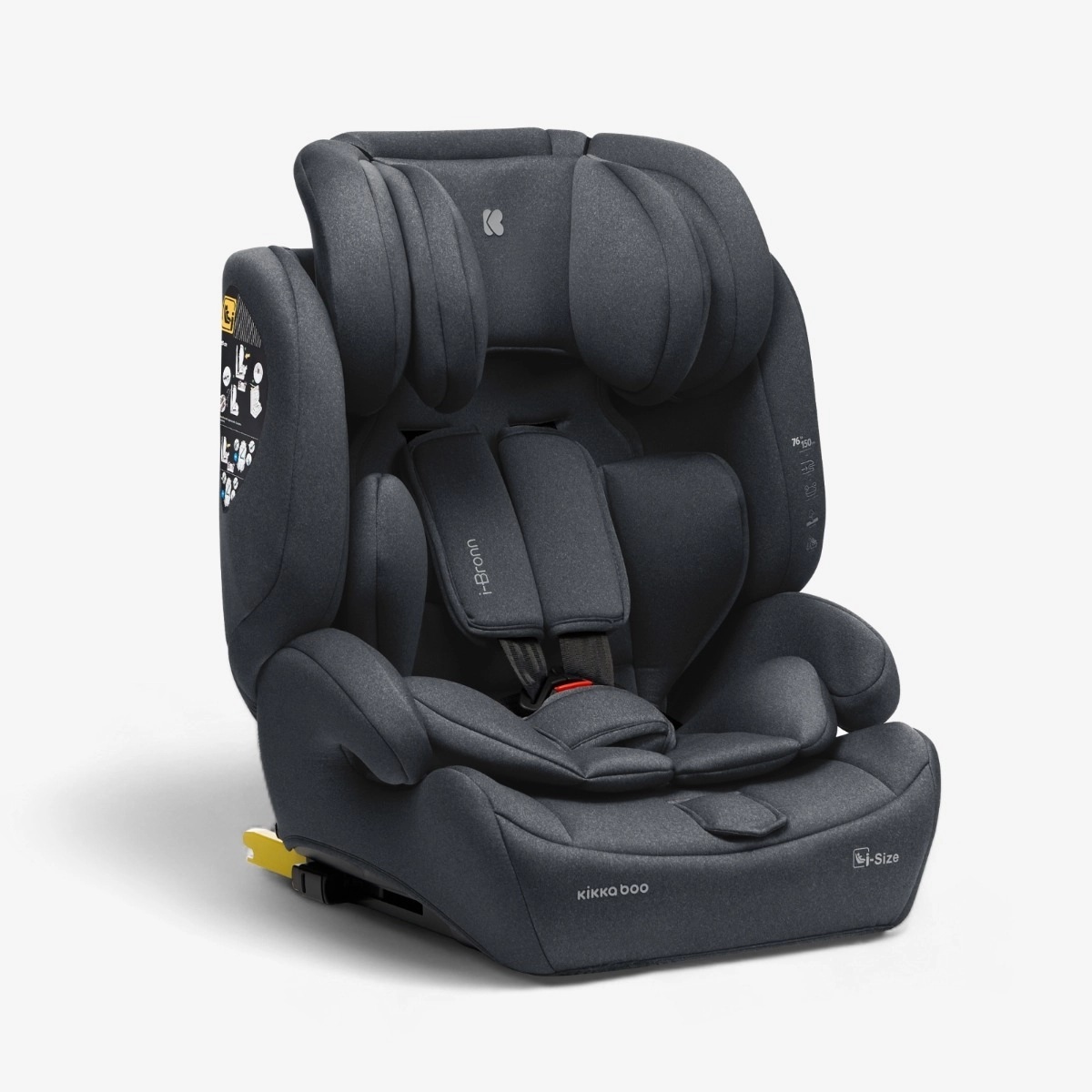 104913-SILLA COCHE 76-150 CM KIKKABOO I-BRONN GRIS(6-0)-0