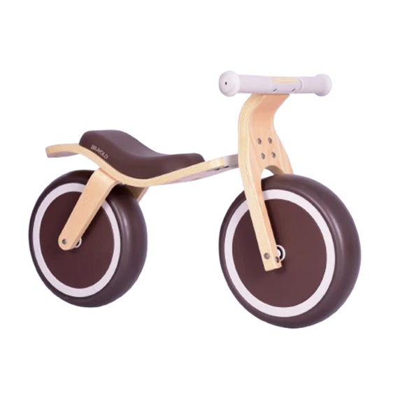 104921-BICICLETA EQUILIBRO MADERA BRAVOLD MARRON(1-0)-0