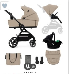 105558-COCHE TRIO KINDERKRAFT YOXI SAND BEIG(0-0)-3