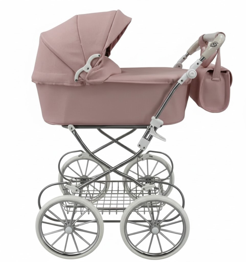 COCHE JUGUETE POLIPIEL ROSA CLASSIC TORAL-0