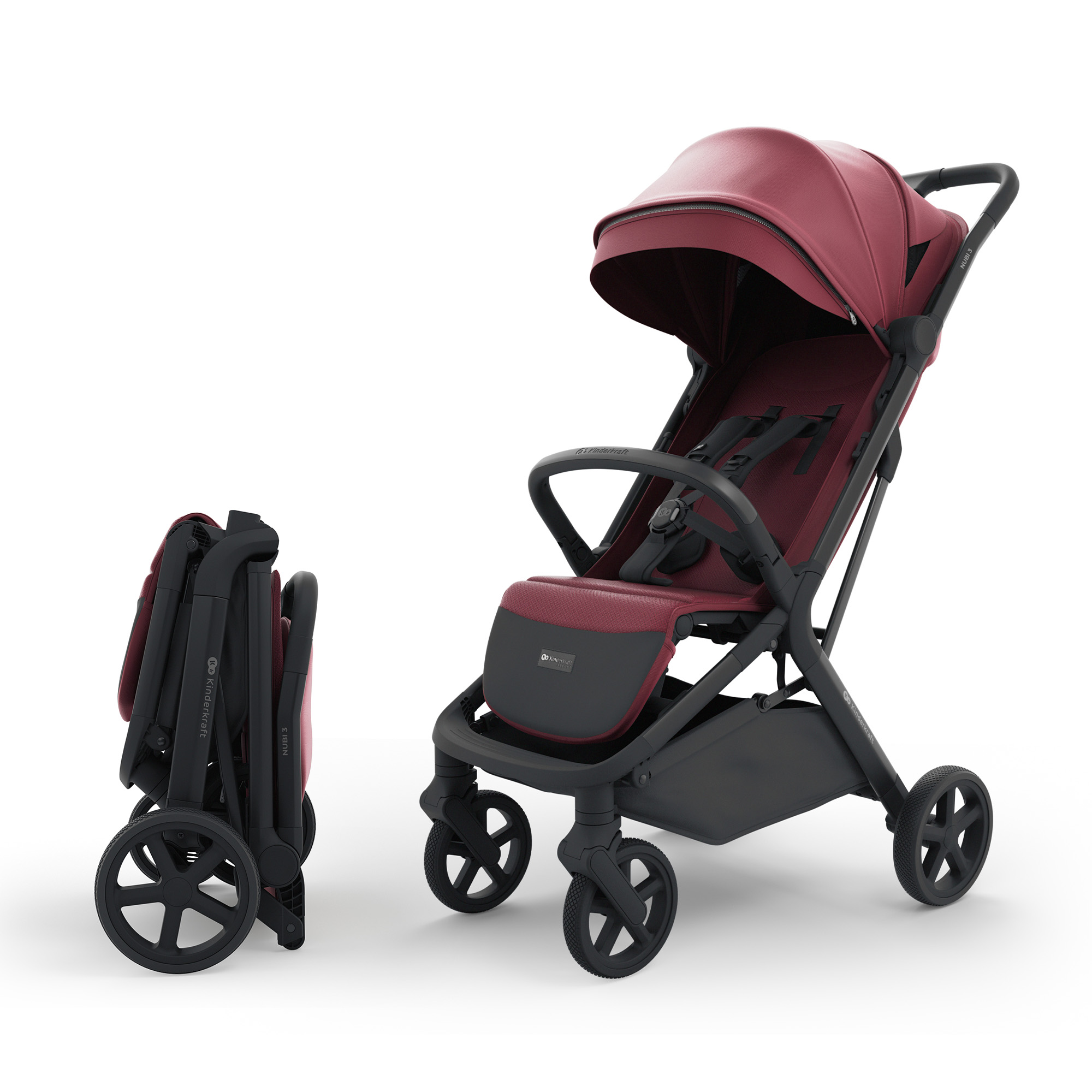 107231-SILLA PASEO NUBI 3 DARK RUBY KINDERKRAFT(2-0)-0