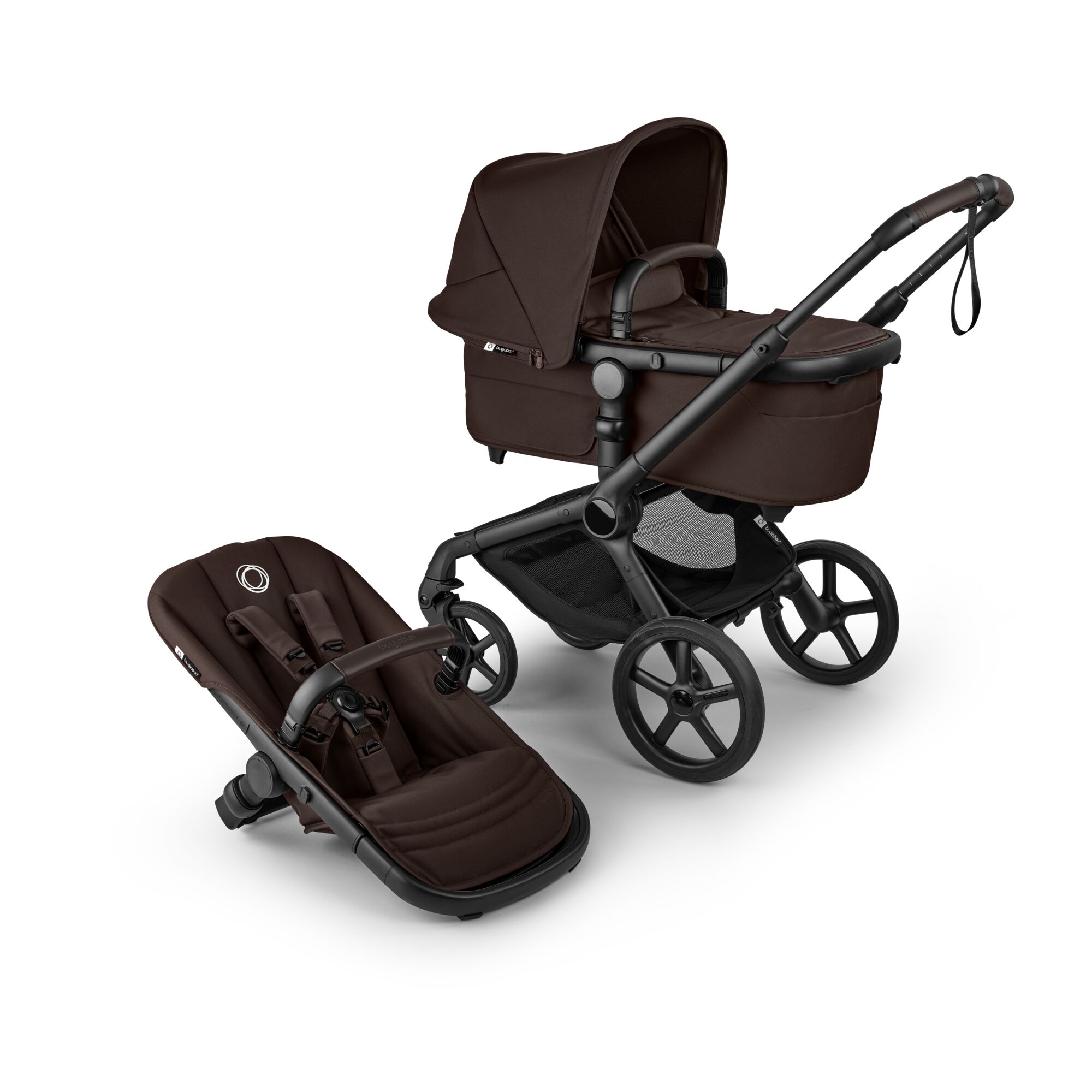 107266-BUGABOO FOX 5 RENEW BASE NEGRO / COCOA BROWN(0-0)-0