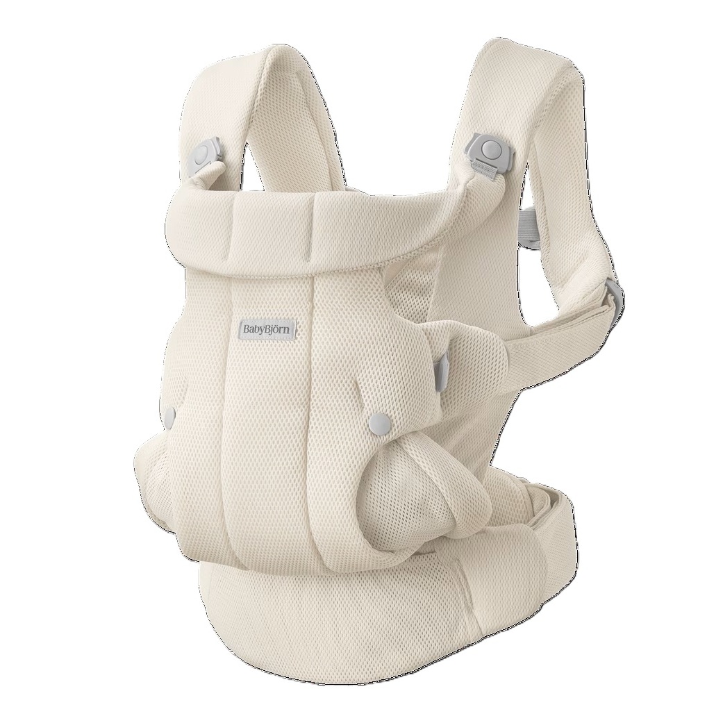 MOCHILA BABYBJORN HOLD MALLA CREMA-0