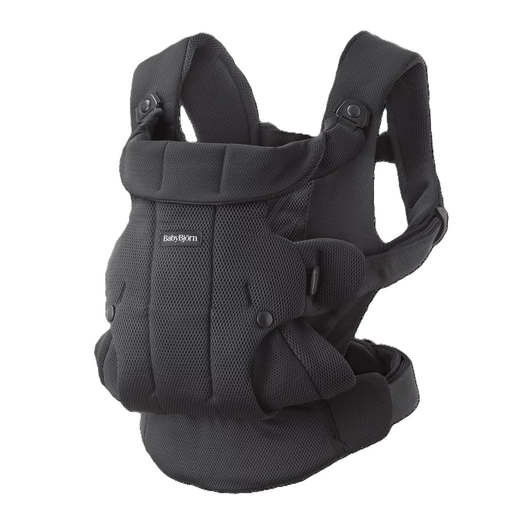 MOCHILA BABYBJORN HOLD MALLA NEGRO-0