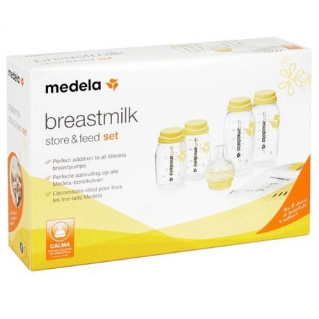 81380-SET BIBERON CALMA + 4 TARRITOS + 5 BOLSAS MEDELA(3-0)-0