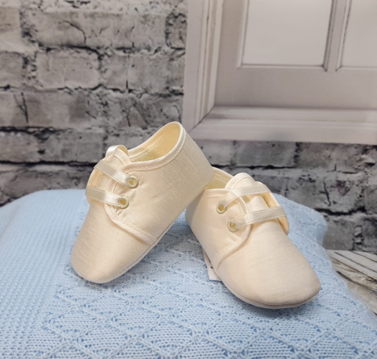 82825-ZAPATITO SHANTUNG NIÑO BAUTIZO(0-0)-0
