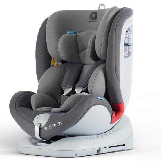 87291-SILLA AUTO GIRATORIA ISOFIX 0-1-2-3 APRAMO GRIS(0-0)-0