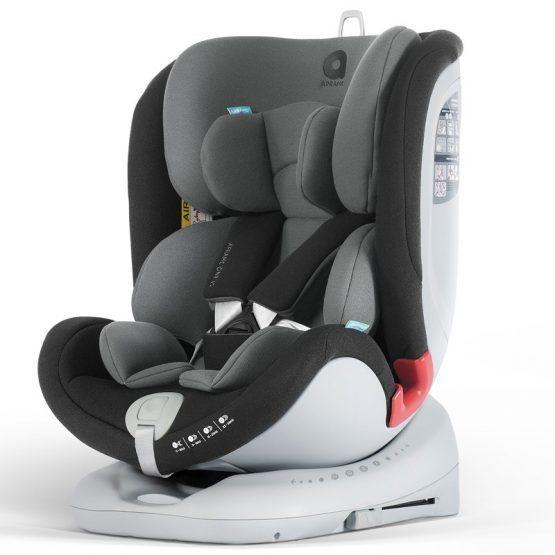 87486-SILLA AUTO GIRATORIA ISOFIX 0-1-2-3 APRAMO NEGRA(1-0)-0