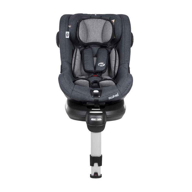 87494-SILLA AUTO MS SWIVEL GR- 0-1 GIRATORIA ISOFIX GRIS(1-1)-0