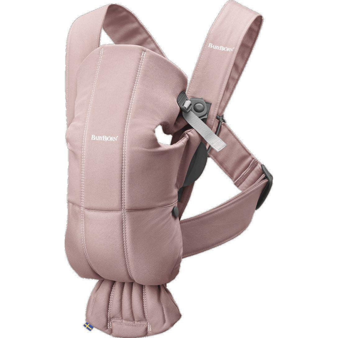 88630-MOCHILA BABYJORN MINI 3-11 KG. ROSA PALO COTTON(2-2)-0