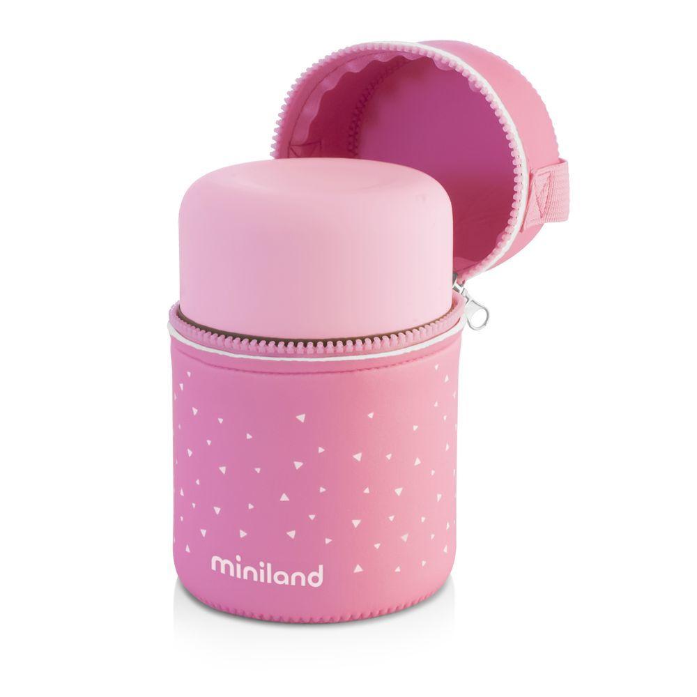 89864-TERMO COMIDA 600 ML. ROSA MINILAND(6-0)-1