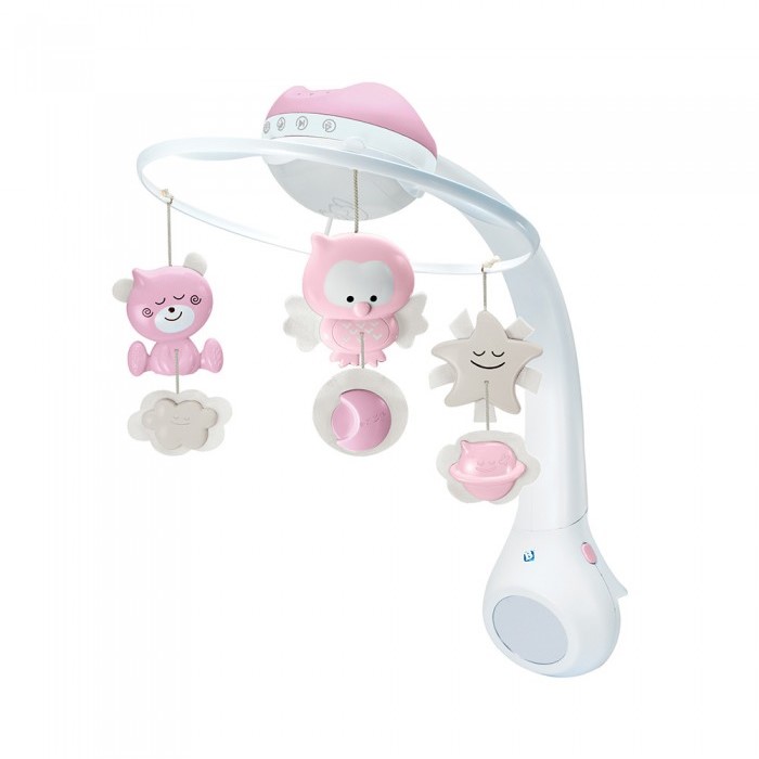 90082-CARRUSELL MUSICAL 3 EN 1 ROSA INFANTINO(6-0)-0