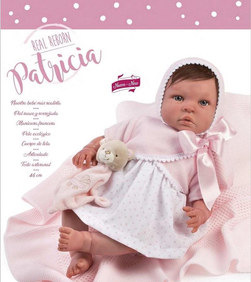 94604-MUÑECA REAL REBORN PATRICIA CON PELO(1-0)-0