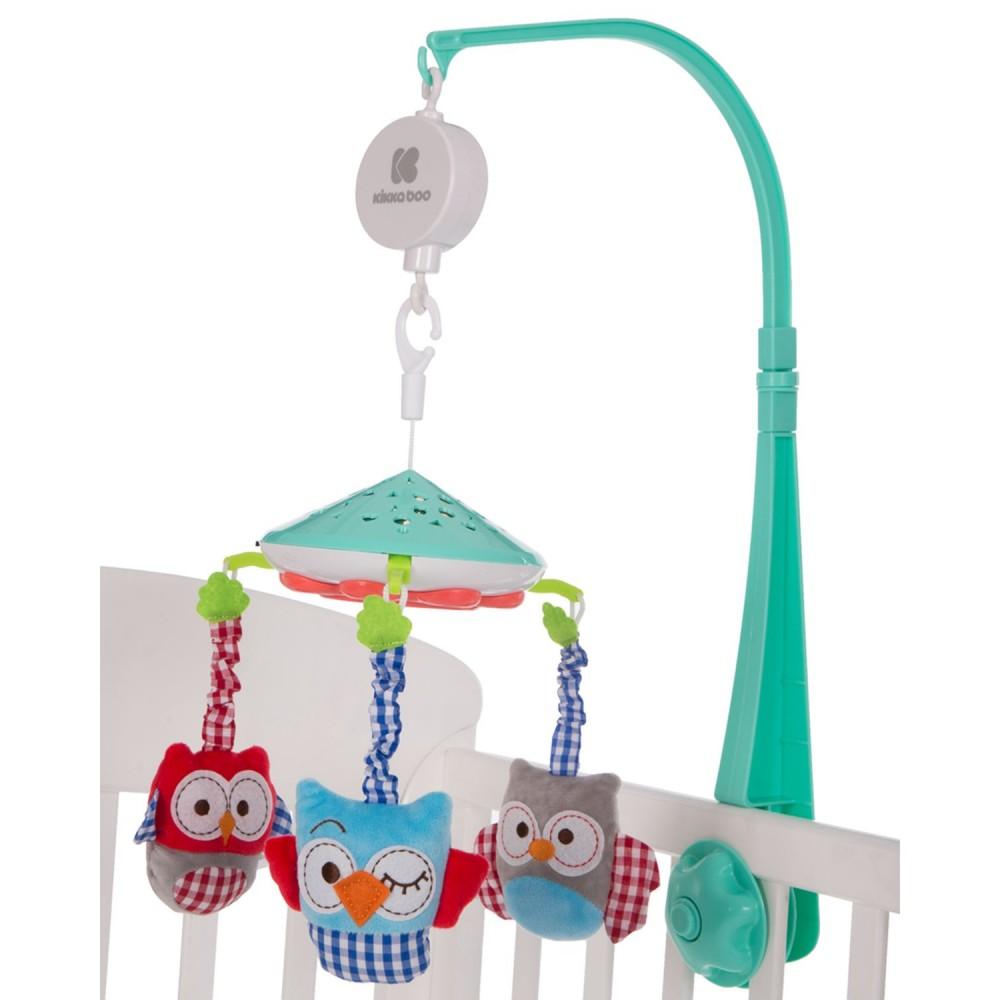 94644-CARRUSEL MUSICAL CON PROYECTOR OWIS VERDE(0-0)-0