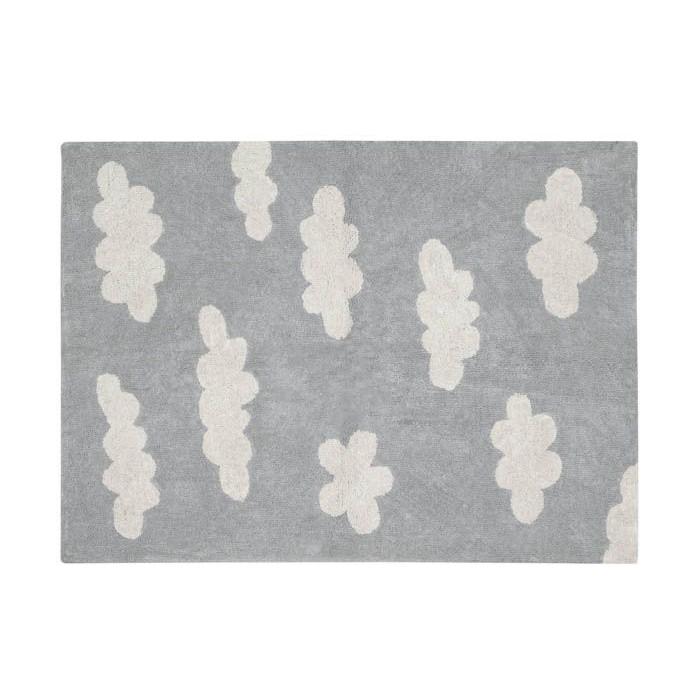 95180-ALFOMBRA 120 X 160 LAVABLE NUBES GRIS(1-0)-0