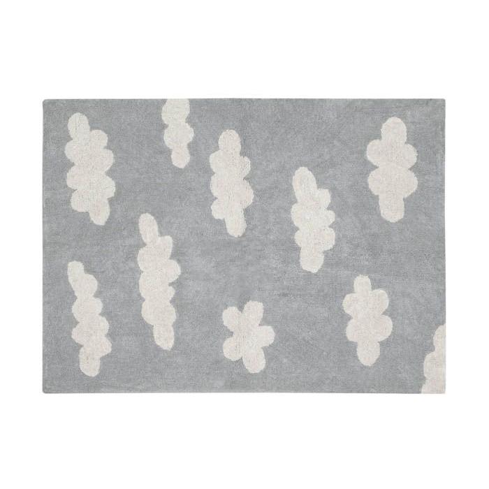 95180-ALFOMBRA 120 X 160 LAVABLE NUBES GRIS(1-0)-0