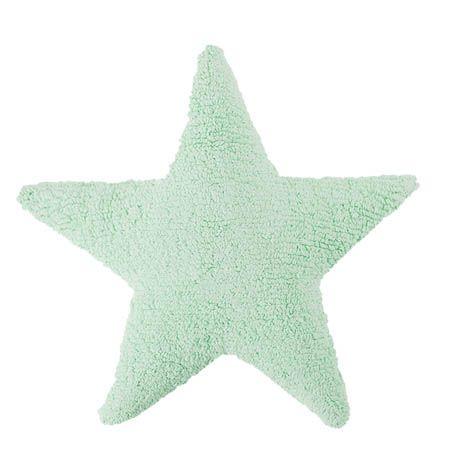 95192-COJIN 54 CM. ESTRELLA LAVABLE MENTA(1-0)-0