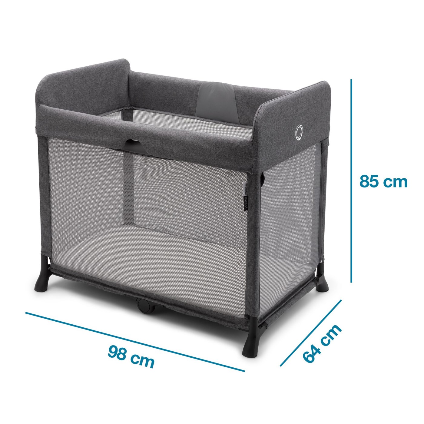 95395-BUGABOO CUNA VIAJE STARDUST GRIS MELANGE(6-0)-1