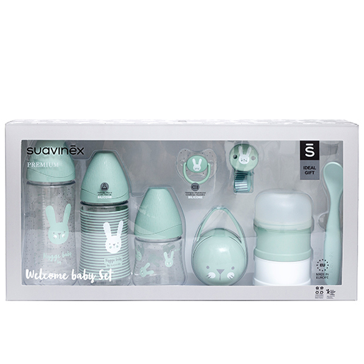 96338-WELCOME BABY SET HYGGE VERDE SUAVINEX(0-0)-0