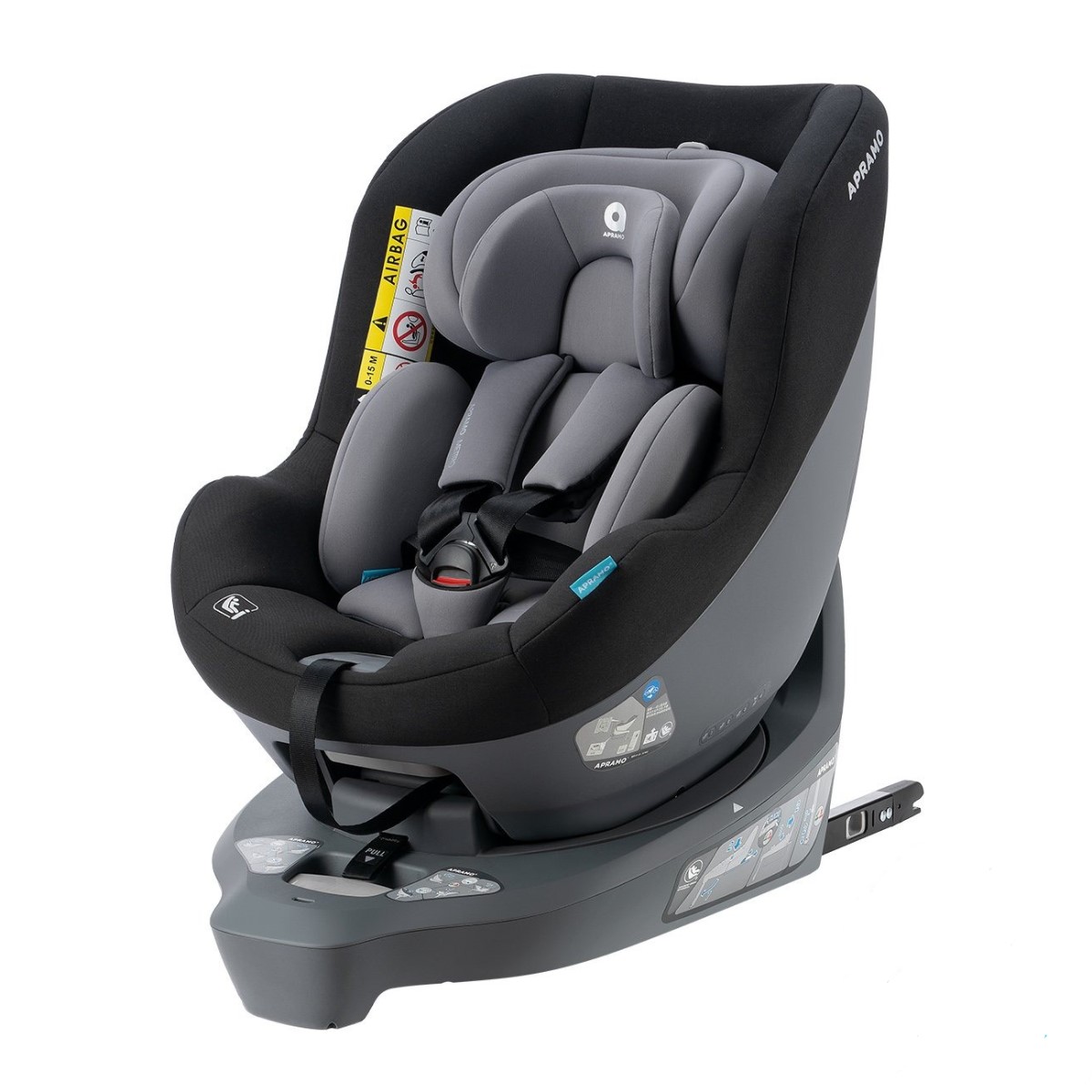 96436-SILLA AUTO APRAMO METTRO GR.0-1 GREY + BASE(1-0)-0
