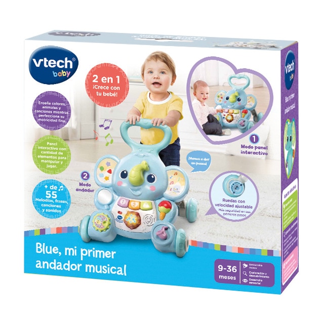97187-ANDADOR MUSICAL ELEFANTE BLUE VTECH(2-0)-1