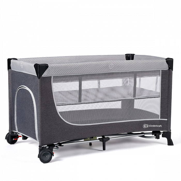 97707-CUNA VIAJE LEODY GRIS KINDERKRAFT(6-1)-0
