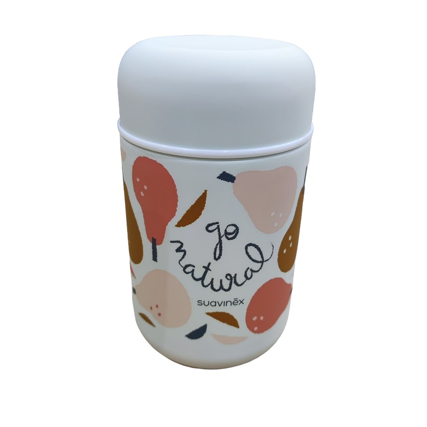 99377-TERMO PAPILLERO SUAVINEX BEIG - PERA 400 ML(2-0)-0