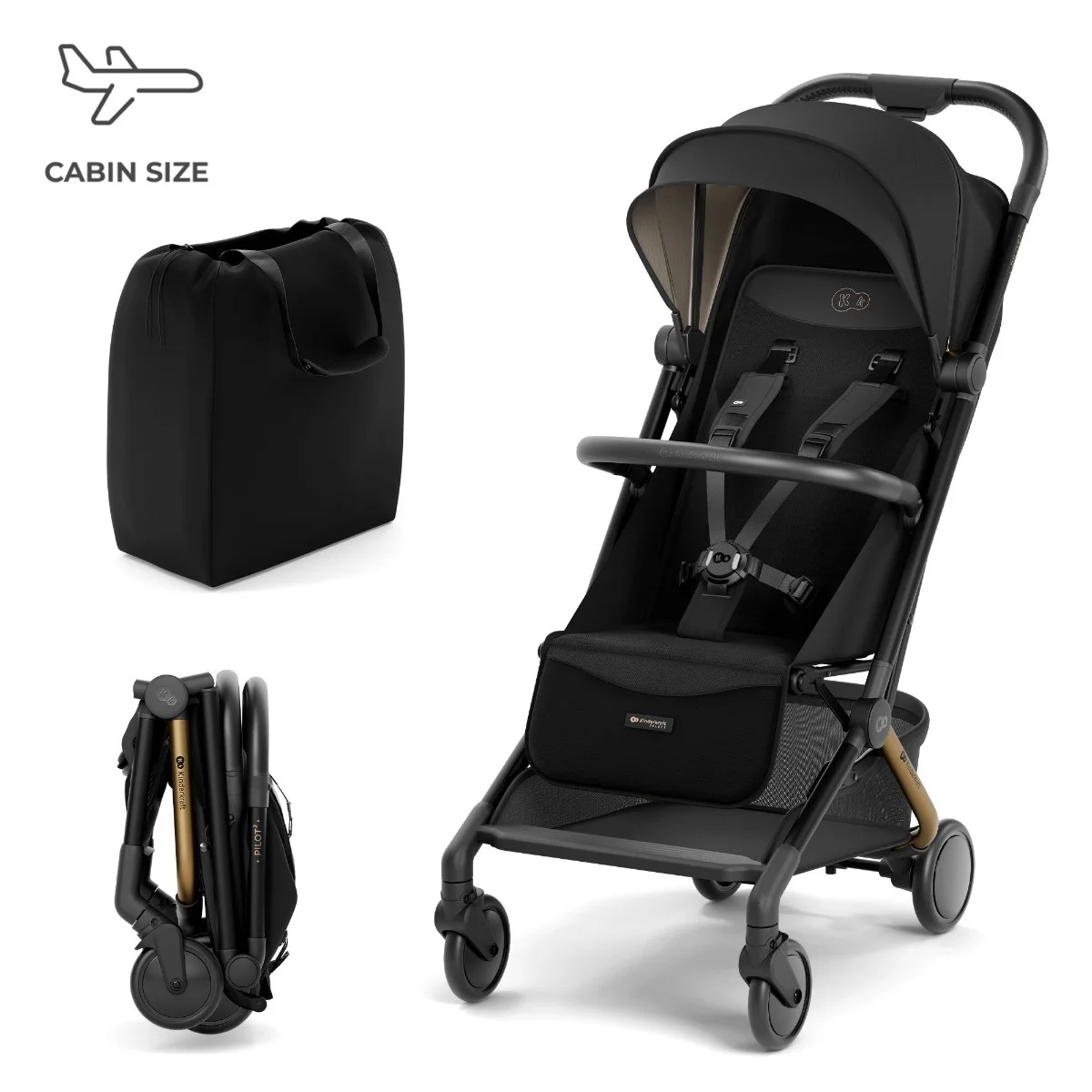 104647-SILLA PASEO KINDERKRAFT PILOT 2 MIDNIGHT BLACK(4-1)-0