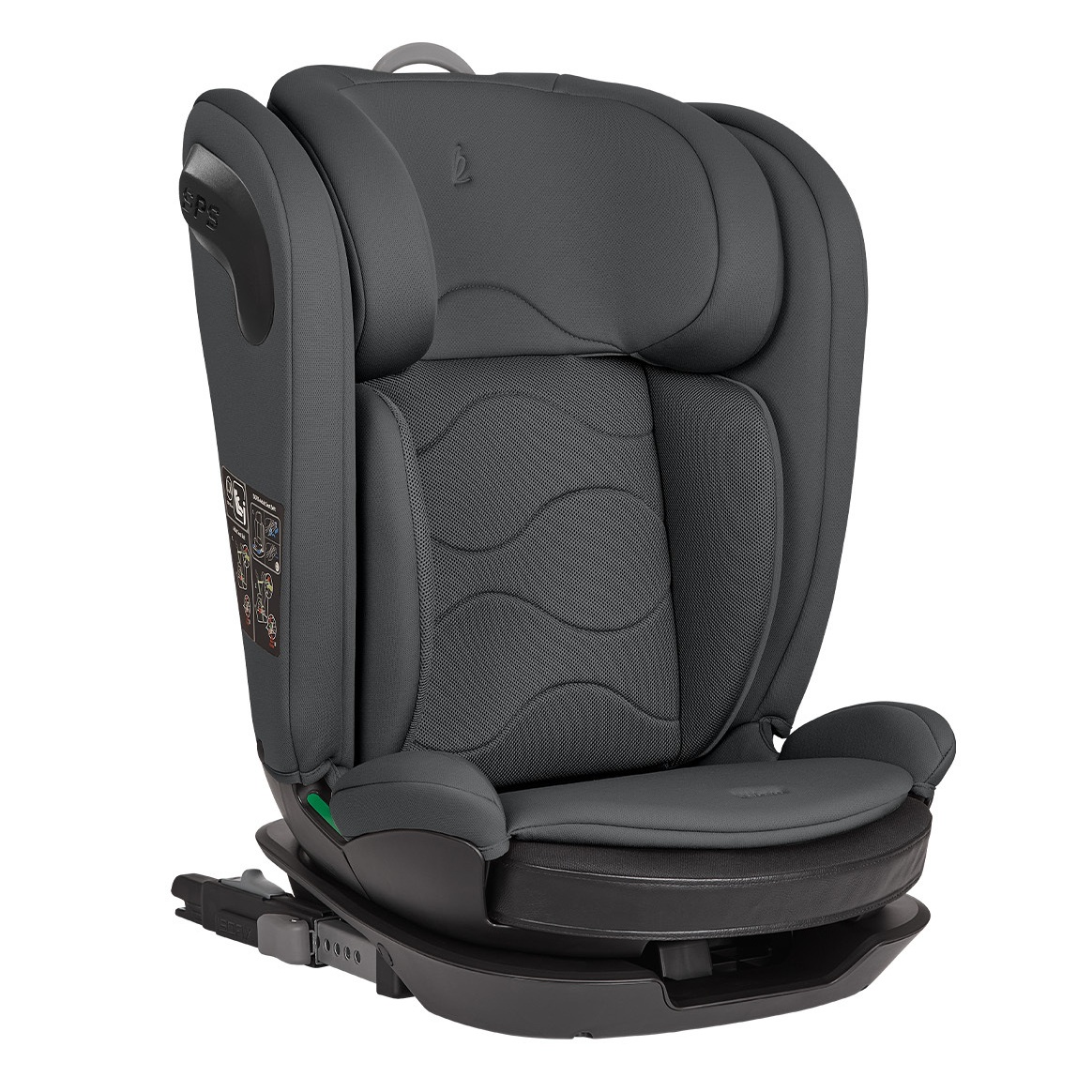 107852-SILLA COCHE I-WAVE KIKKABOO 100-150CM GRAPHTE(2-0)-0