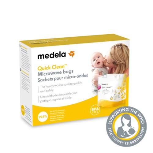 65061-PACK 5 BOLSAS MICROONDAS REUTILIZABLES MEDELA(4-0)-0