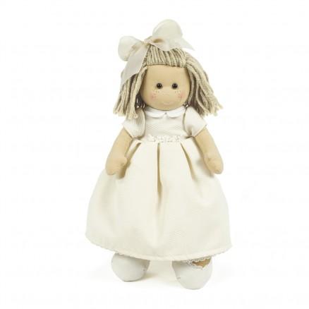 88107-MUÑECA TRAPO COMUNION MARTA 38 CM(4-0)-0
