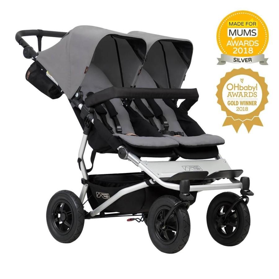 88334-COCHE MOUNTAIN BUGGY DUET V3 SILVER(1-0)-0