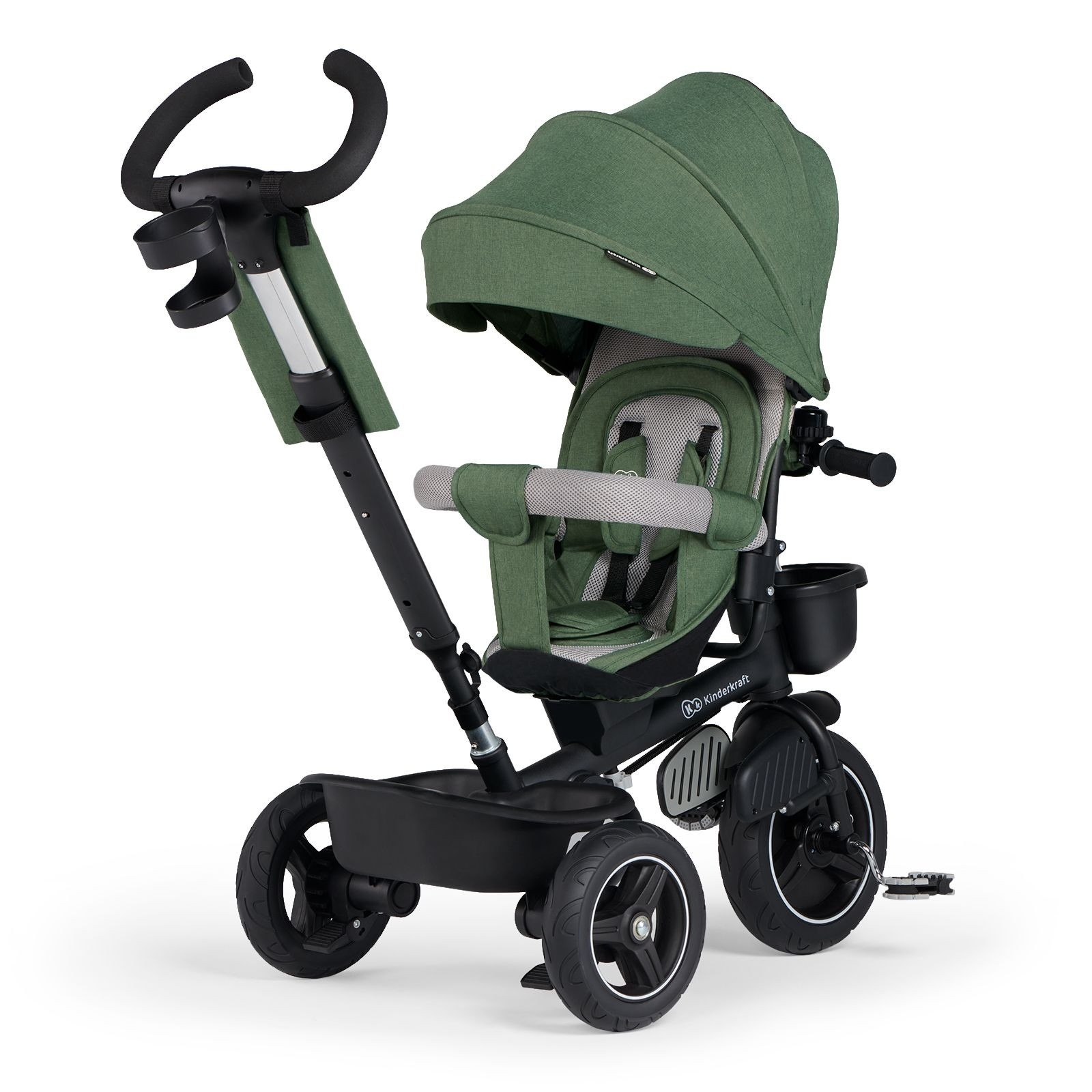 97232-TRICICLO SPINSTEP VERDE KINDERKRAFT(2-1)-1